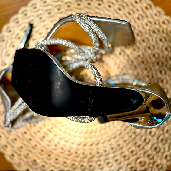 Silver Rhinestone Heels - Picture 5 of 5
